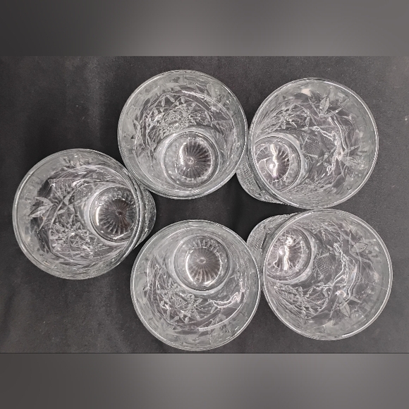 60's Libbey Highball Tall Glasses Barware Set Of 5 Clear Iced Tea 16oz Drinkware - Picture 2 of 15